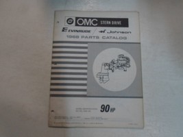 1968 Omc Evinrude Johnson Parties Catalogue Manuel 90 HP Minor Taches Usine OEM - £10.93 GBP