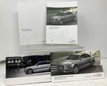 2013 Audi A4 S4 Sedan Owners Manual Set OEM C02B53021 - $53.99