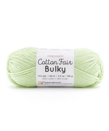 Premier Yarns Cotton Fair Bulky Yarn Solid Pale Green - $279.70 MXN