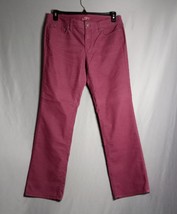 Ann Taylor Women&#39;s Modern Straight Mauve Soft Brushed Corduroy Pants Siz... - £22.51 GBP