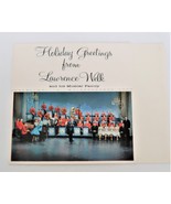 VTG Lawrence Welk 1964 Happy Holiday Note Ephemera Calendar Litho Bob Pl... - $19.99