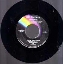 MCA 45rpm  record- Olivia Newton-John - Don&#39;t Stop Believin &amp; Greensleeves - £2.32 GBP