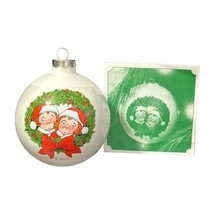 Vintage Campbell Kids Glass Christmas Tree Ornament 1981 Soup - $7.91