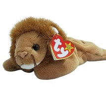 Roary The Lion Ty Beanie Baby 1996 Cat Series Mint Condition with Tags - $12.95