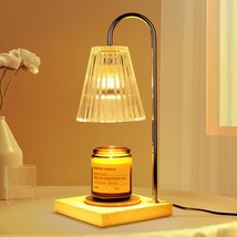 Candle Warmer Lamp with Timer Dimmable Candle Light Electric Candle Melter - £35.71 GBP