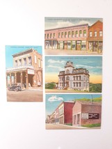 4 Vintage Virginia City NV Postcards Unposted Mark Twain Roos Bros Fourth Ward - £15.14 GBP