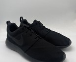 Nike Roshe One Triple Black Running Shoes 511881-026 Men&#39;s Size 12.5 - $169.95