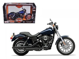 2004 Harley-Davidson Dyna Super Glide Sport Blue 1/12 Diecast Motorcycle Model b - $1,353.69 MXN