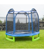 Trampoline 7-Foot Ages 3-10 Kids Bounce Backyard Playground Outdoor Fun ... - £166.57 GBP