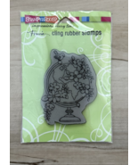 Stampendous Blooming Globe Stamp, used in pkg, 1 pc, card making, journa... - $8.00