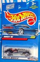 Hot Wheels 2000 Mainline Release #220 Sweet 16 Black w/ WSPs - $3.00