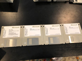 Microsoft Excel 4.0 - 3.5” Floppy Disk.  Set 4 Disks - - $14.85