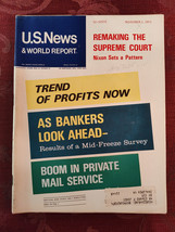 U S NEWS World Report Magazine October 25 1971 Wage Price Controls Nixon Moscow - £11.60 GBP