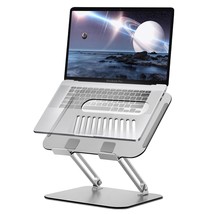 Adjustable Laptop Stand For Desk, Ergonomic Aluminum Laptop Riser For Co... - £42.35 GBP