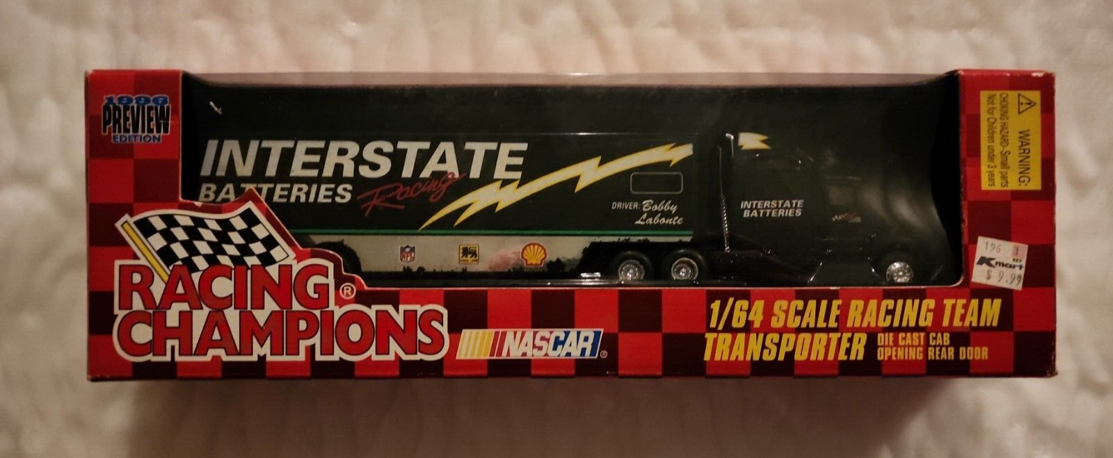 Primary image for BOBBY LABONTE #18 NASCAR Racing Champions 1:64 Scale Team Transporter 1996 Ed.