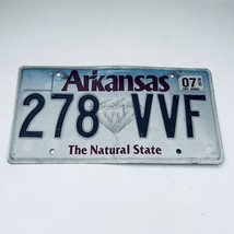2018  Arkansas Natural State Passenger License Plate 278 VVF - £13.22 GBP