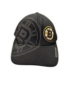 Adidas Boston Bruins NHL HOCKEY Hat Cap Fitted S/M FitMax 70 Big Logo - $397.24 MXN