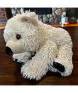 Wild Republic Polar Bear Baby 12&quot; Plush Cub Denver Zoo Tag White - $11.52