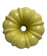 Vintage The Original Genuine Bundt Yellow and Orange Kitchy Retro - $12.00
