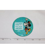 Walt Disney World Disneyland Happy Birthday Mickey 2017 pin parks Aqua - £8.07 GBP