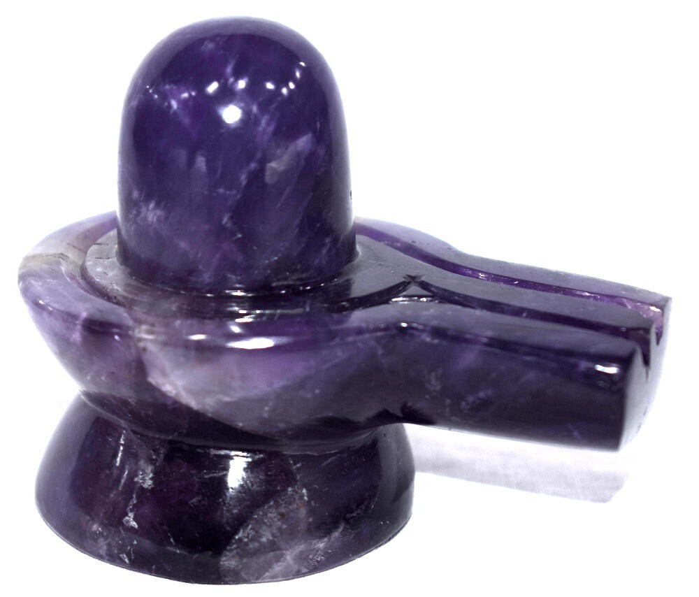 Shivling IN Natürlich Amethyst - 259 Gramm - £92.70 GBP