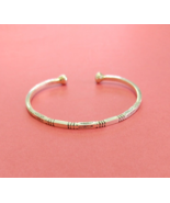 Tuareg Silver Bracelet Handmade Tribal Bangle Cuff Sterling African Moroccan - $86.02 CAD