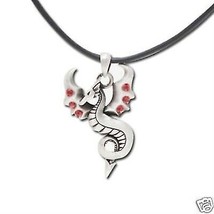 NEW MYSTICA ACCESSORY WINGED DRAGON W/ RED GEMS PENDANT - $13.49