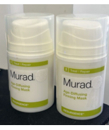 2x Murad Age Diffusing Firming Mask Resurgence Treat/Repair 1.7 oz. each - £34.78 GBP