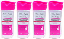 (LOT 4) Feminine Wash Intimate Cleansing SUBTLY SCENTED Sensitive Skin 7... - $27.71
