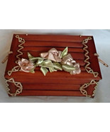 Vintage Handcrafted Bamboo Tinker Box By Numi ~ Repurposed - £19.61 GBP