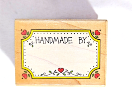 Homemade By Hero Arts Rubber Stamp Wood Mounted 2.5 x 1.75 Inches Vintag... - £13.30 GBP