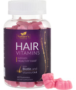 Hair Gummies 5000mcg Biotin, Extra Strength Vitamins for Hair, Skin, &amp; N... - $45.12 CAD