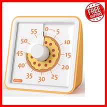 Interactive Silent Visual Timer for Kids – 60 Minutes with Fun Pizza Aes... - $25.21