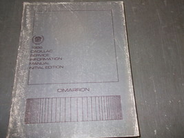 1986 Cadillac CIMARRON Service Shop Repair Manual OEM FACTORY 86 CADILLAC - $18.44 MXN