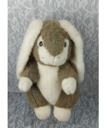 Vintage Easter Bunny Plush PJ Toys Rabbit Brown White Ears 14&quot; Stuffed T... - $1,491.06 MXN