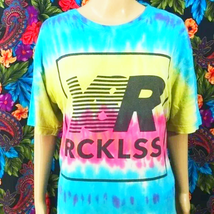 MEN&#39;S YOUNG &amp; RECKLESS TEE SHIRT MENS SIZE XL TIE DYE TOP Y&amp;R RCKLSS TSHIRT - £23.48 GBP