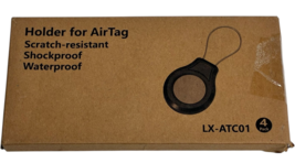 4 Pack Air Tag Keychain Holder, Scratch-resistant, shock proof, waterpro... - $422.85 MXN