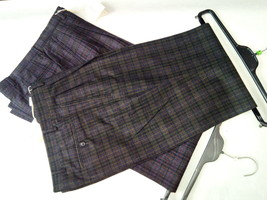 Men&#39;s Trousers Pure Wool Winter Tartan Various Sizes Classic Style New - £47.49 GBP+