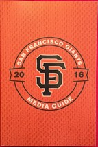 2016 San Francisco Giants Media Guide, 2016 Nl Wild Card Champs: New. Near Mint. - £6.24 GBP