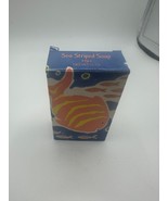 Avon Sea Striped Soap Fish Shape 1.5oz NIB NOS 1991 Vintage Collectible - €7,46 EUR