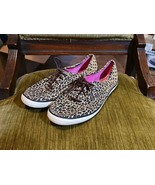 Keds Leopard Print Womens Size 6.5  Shoes WF51887M Euc Sneakers - $19.75
