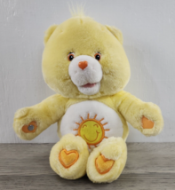 2004 Care Bear Funshine Bear 14&quot; Stuffed Plush - Magnetic Hands - £9.29 GBP