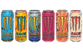 Juice Monster Energy 6 Flavor Variety Pack 16 Fl Oz Cans 12 Pack - £36.05 GBP