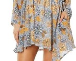 $128 Free People Women&#39;s Teegan Floral Long Sleeve Mini Dress NWT Size XS - £27.66 GBP