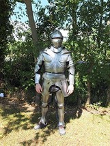 Medieval Reenactment Wearable Knight LARP Full Suit Of Armor - £718.62 GBP