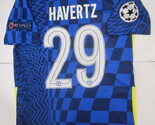 Kai Havertz #29 Chelsea FC UCL Stadium Blue Home Soccer Jersey 2021-2022 - $70.00