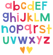 Colorful Alphabet Png Bundle - £1.59 GBP