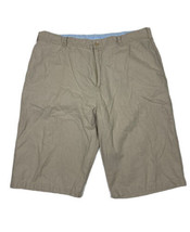 Rocawear Men Size 40 (Measure 36x15) Beige Linen Blend Bermuda Shorts - £8.77 GBP