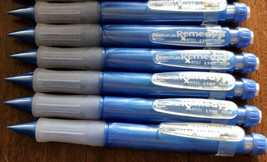 SIX New Blue Japan .9mm staedtler remedy jr. mechanical pencils Arthritis Eraser - $17.86