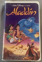 Aladdin - RARE Walt Disneys Classic Black Diamond Edition, VHS Tested Ok... - £423.96 GBP